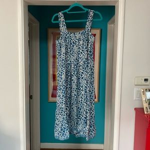 Natalie Martin Jasmine dress in Ivy Ocean M